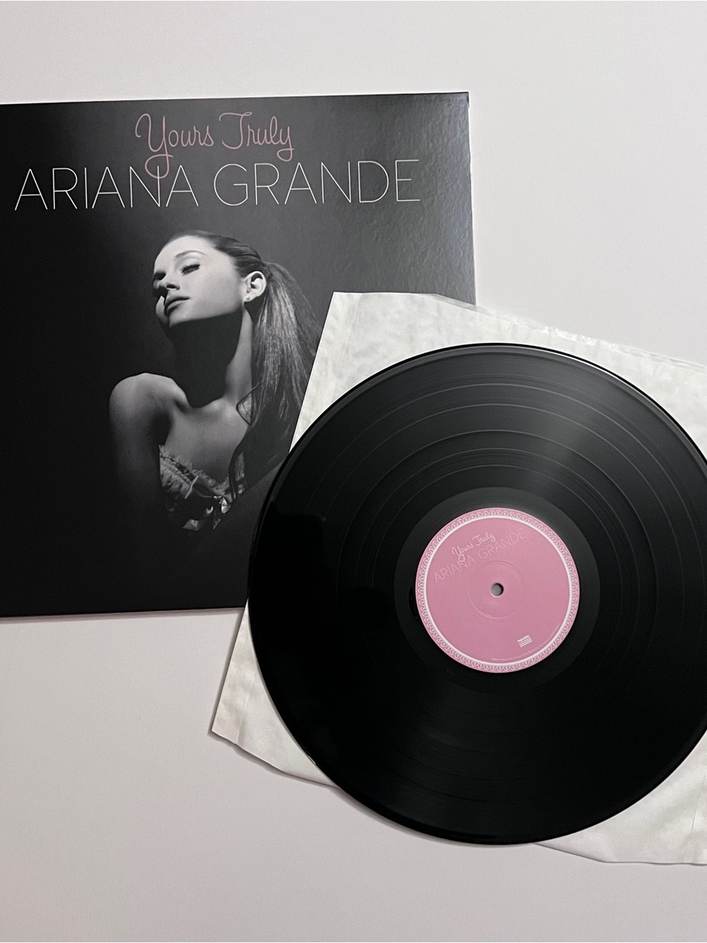Ariana Grande Yours Truly Standard Black LP